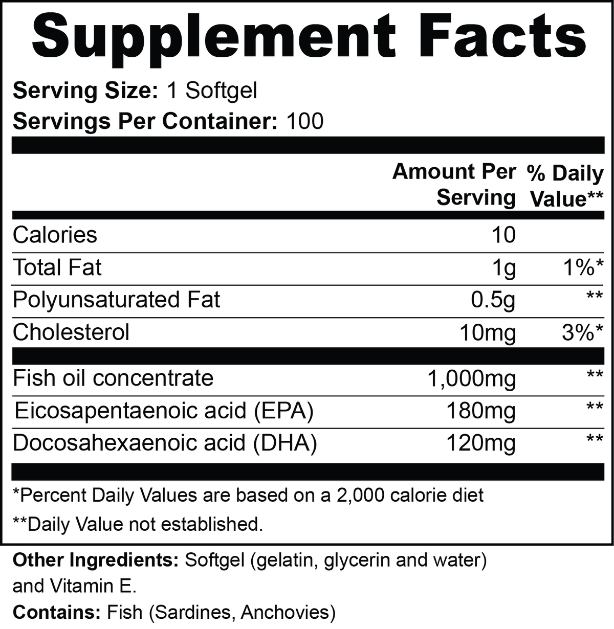 Omega-3 Stack