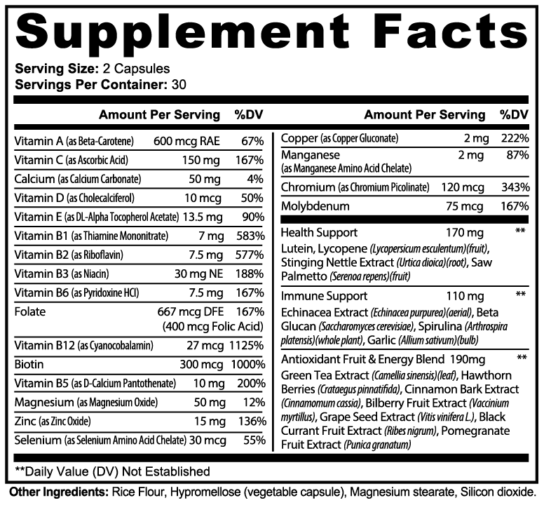 Vitamin Stack