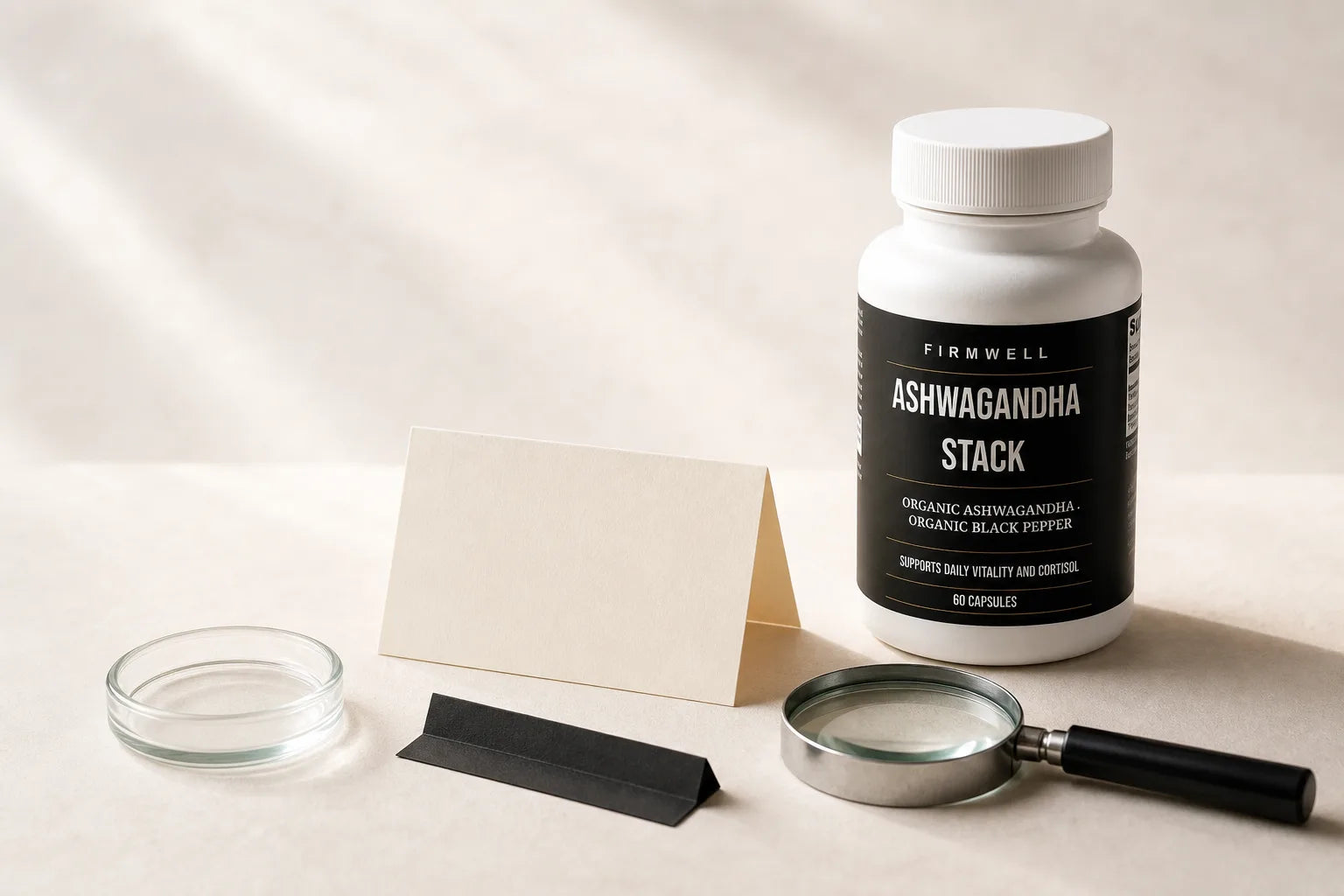 Reviewing a Firmwell supplement label